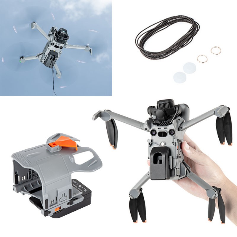 Air Dropper For DJI Mini 5 Pro Drone Thrower Device System Load Set Accessories