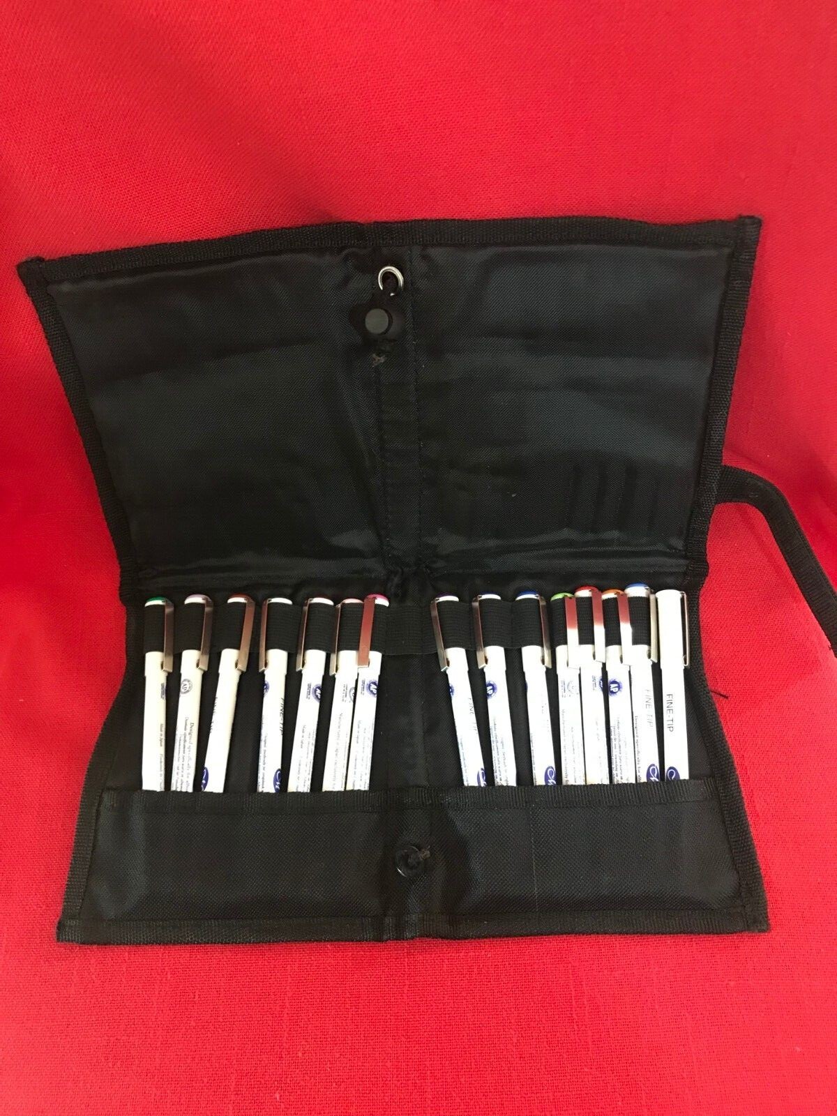 Creative Memories pouch pack 15 fine tip colour pens 