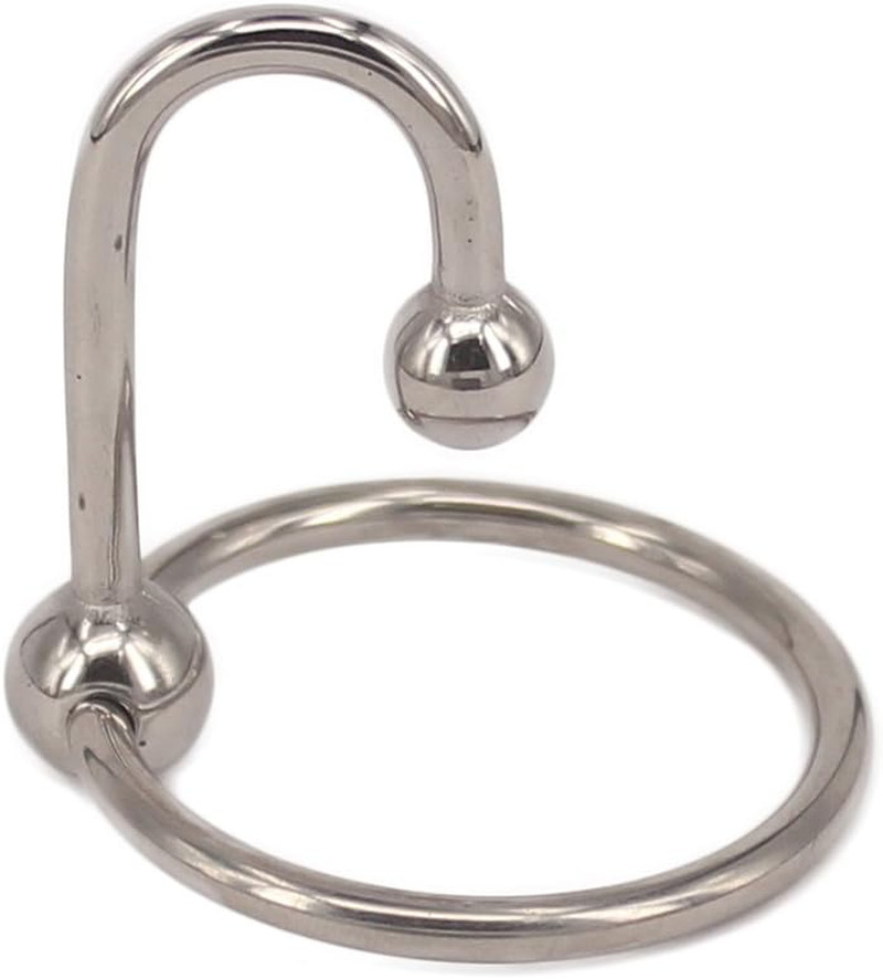 Stainless Rings with Urethral Sounds Ball