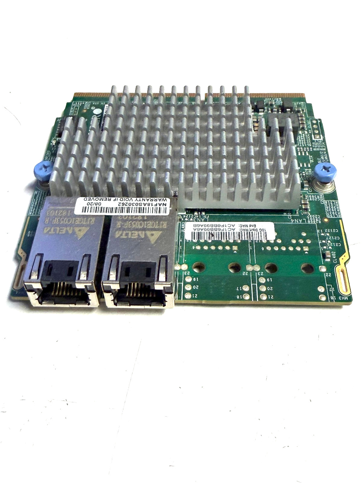 Supermicro AOC-MTG-I2TM  X550 2-Port 10GbE SIOM Ethernet Adapter Add On Card