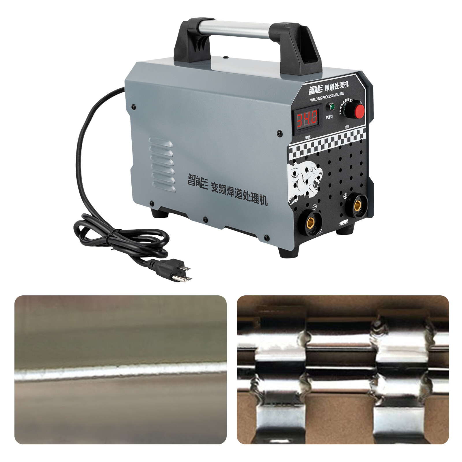 For Metal/arc/laser Welding 1000W Welding Bead Processor Weld Cleaning Machine~