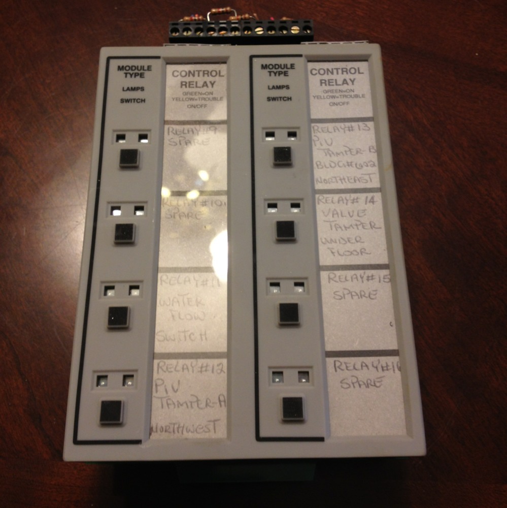 NOTIFIER CRM-4RK FIRE ALARM CONTROL RELAY MODULE