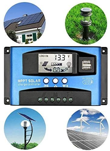 Helios Pro 60A MPPT Solar Charge Controller 12V/24V/48V-BL912-60A