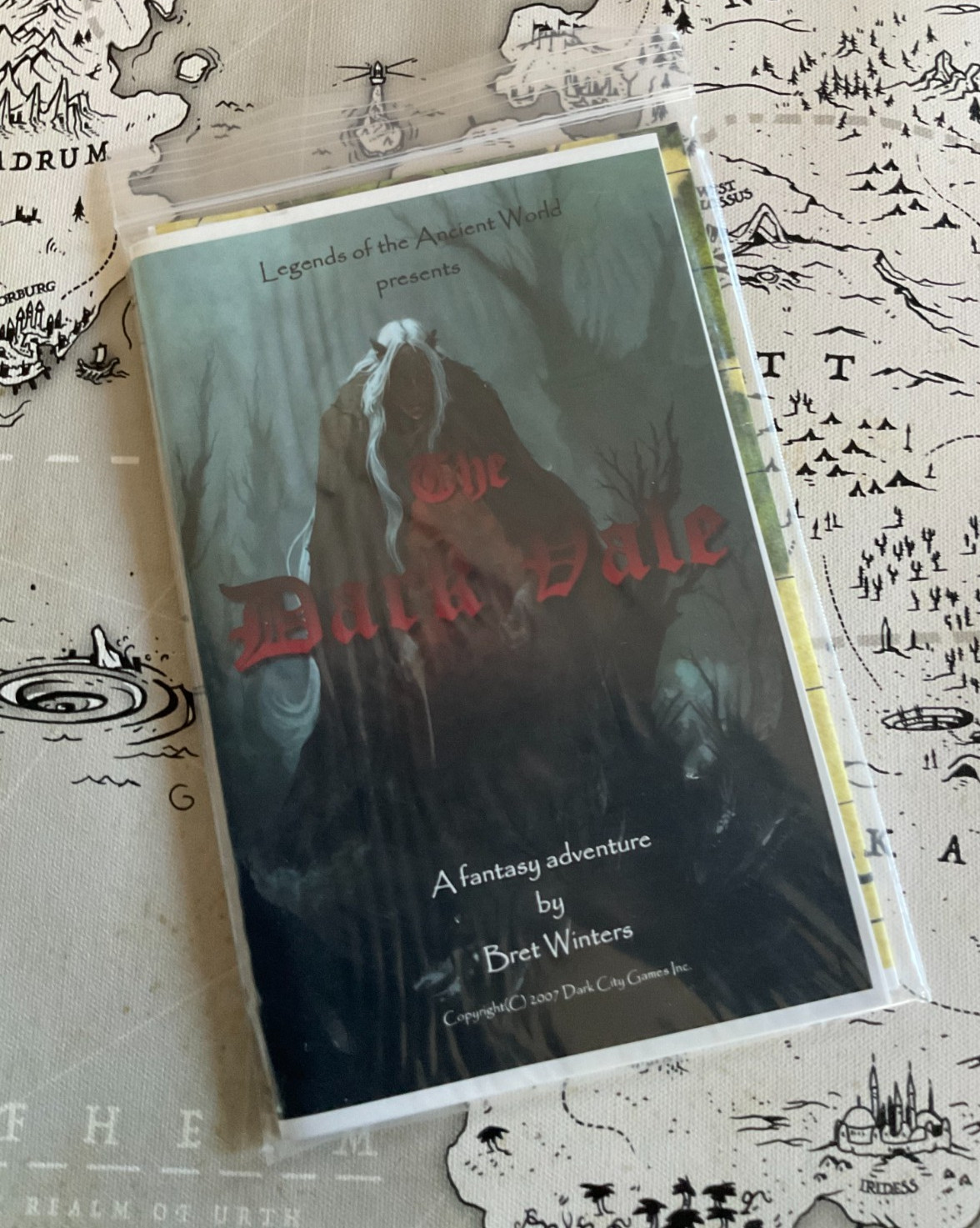 Dark City Games THE DARK VALE Fantasy Microgame RPG Legends of the Ancient World