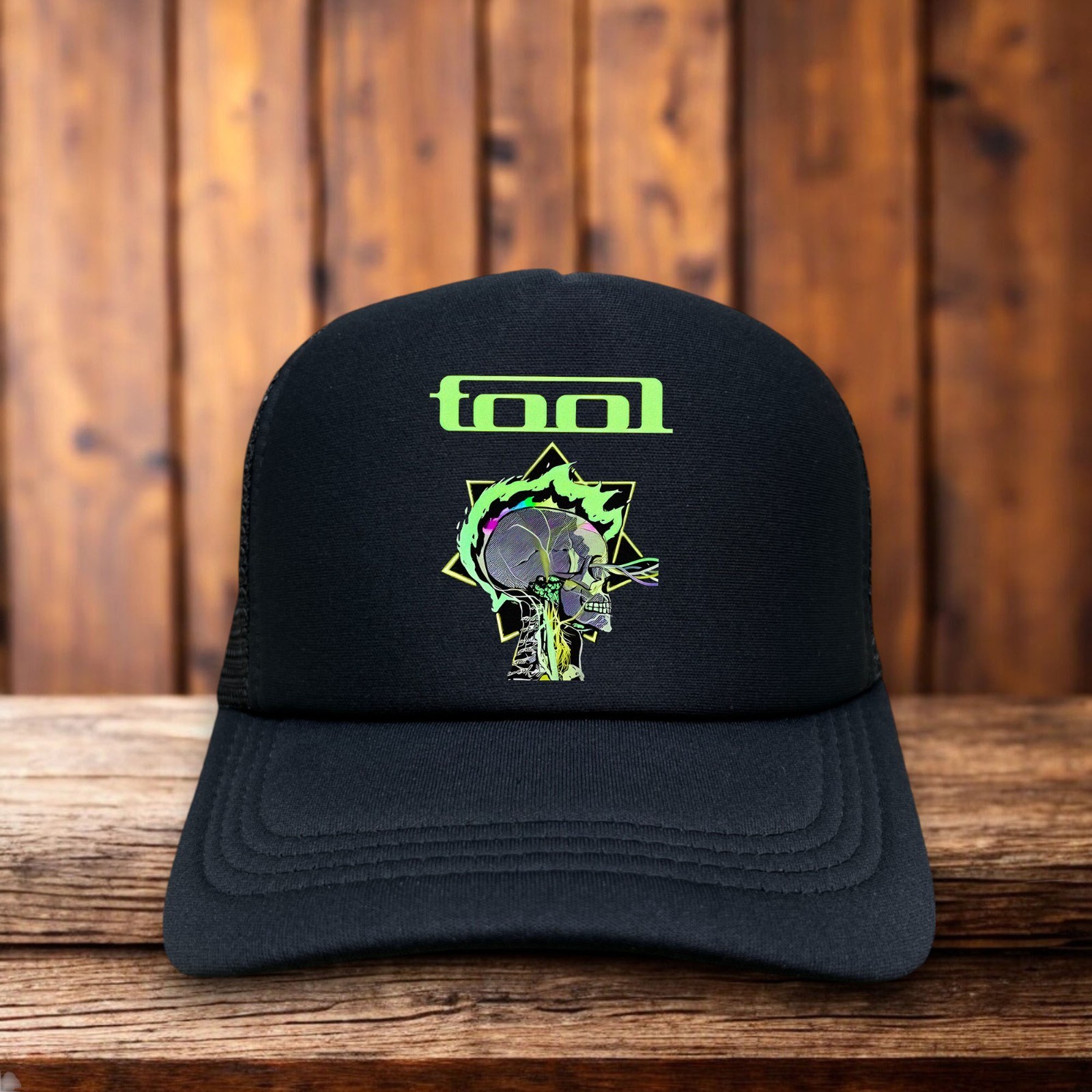 Tool Heavy Metal Mens Trucker Hat Black 90s Prog Rock Baseball Cap