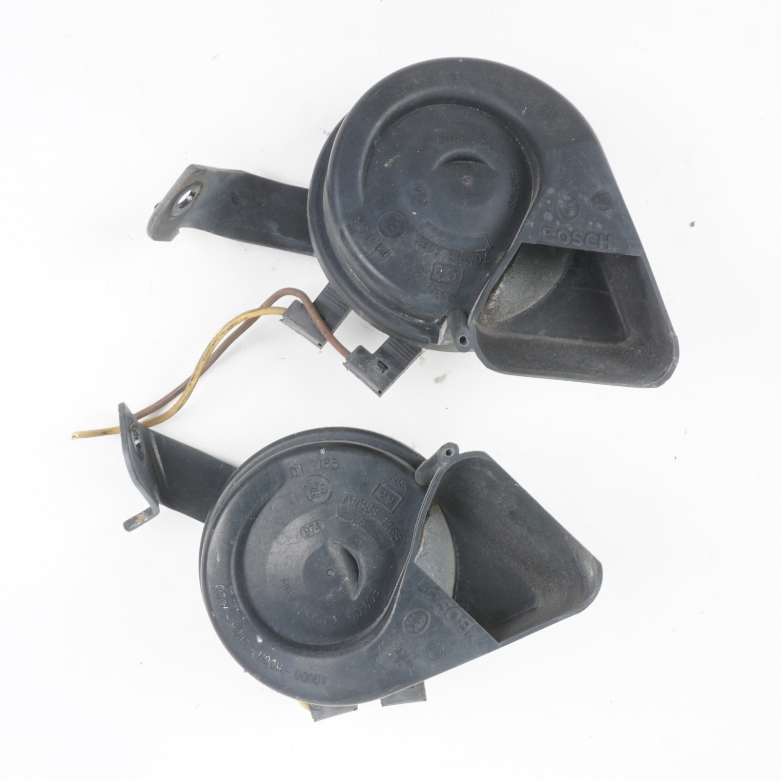 2007 - 2014 Mercedes W221 S550 CL550 Horn Pair High and Low Tone OEM