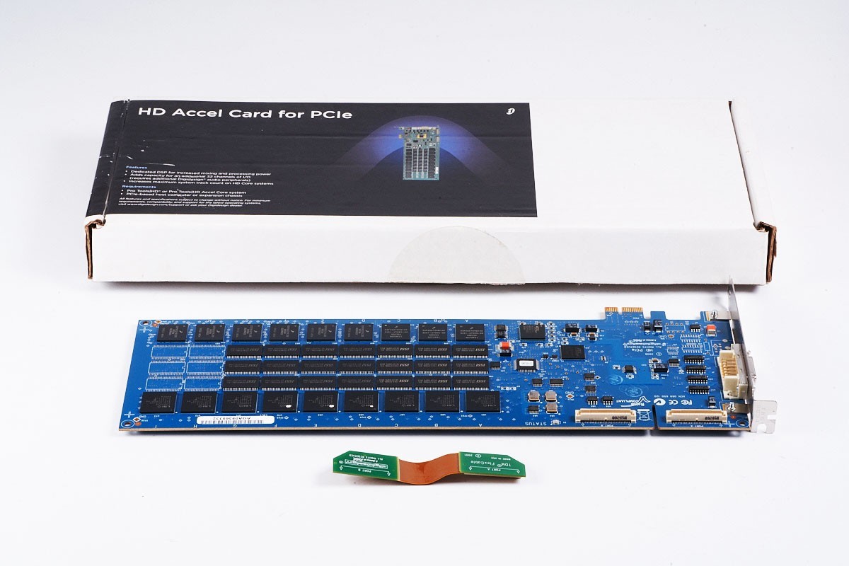 Avid/Digidesign HD Accel PCIe Card - NEW!  - TDM Flex Cable included!