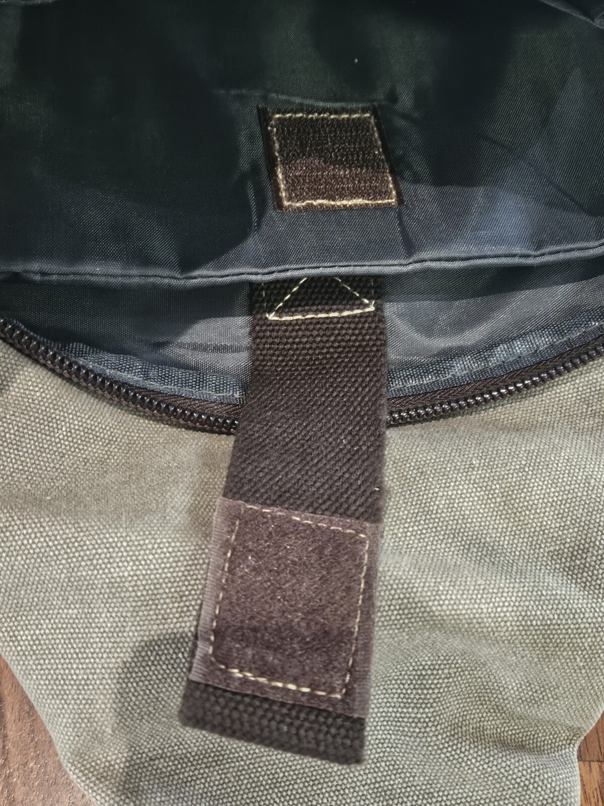 Prairie Schooner Tan Canvas Sling Bag Backpack