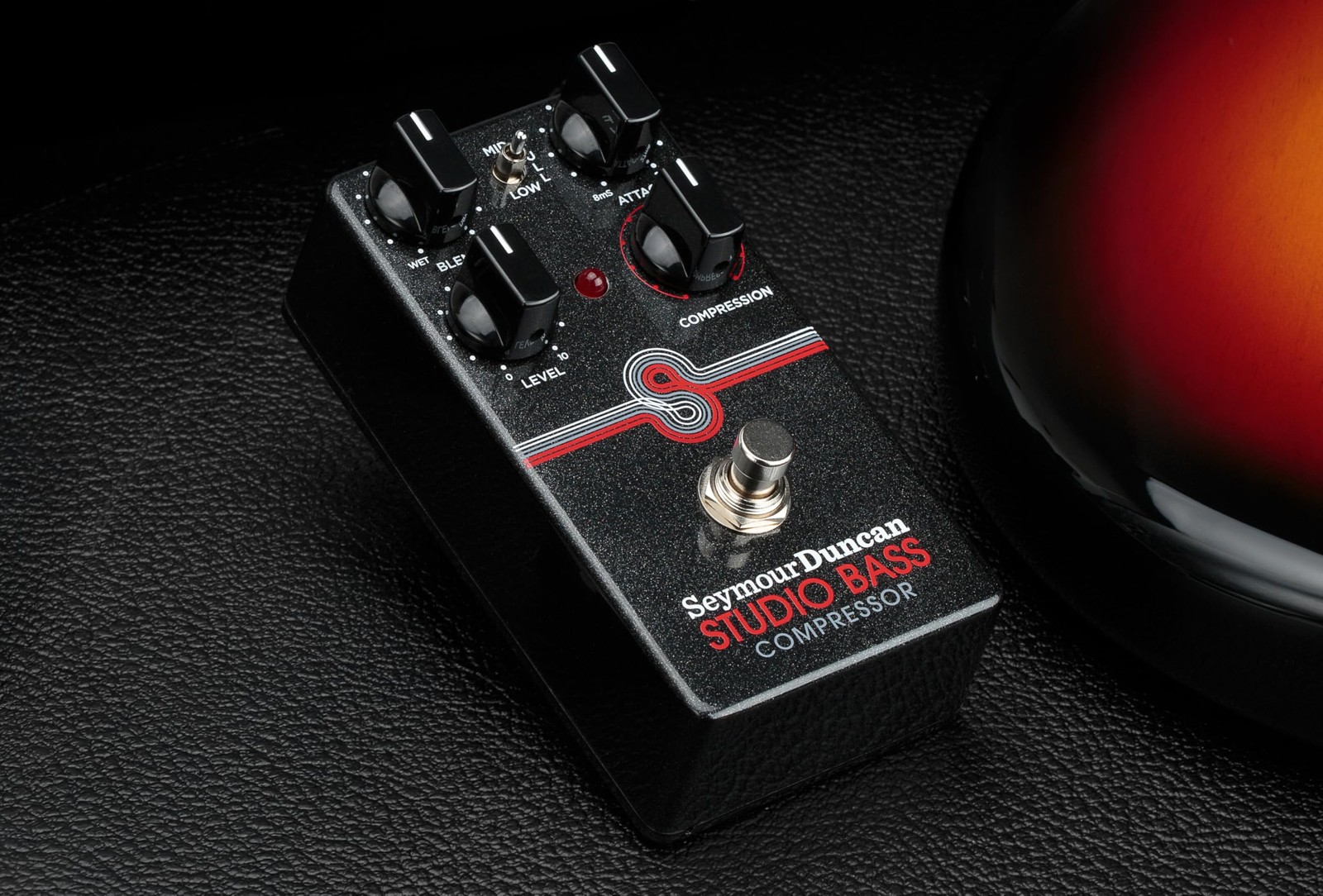 Studio Bass Compressor Pedal Bass Compression Effect Pedal