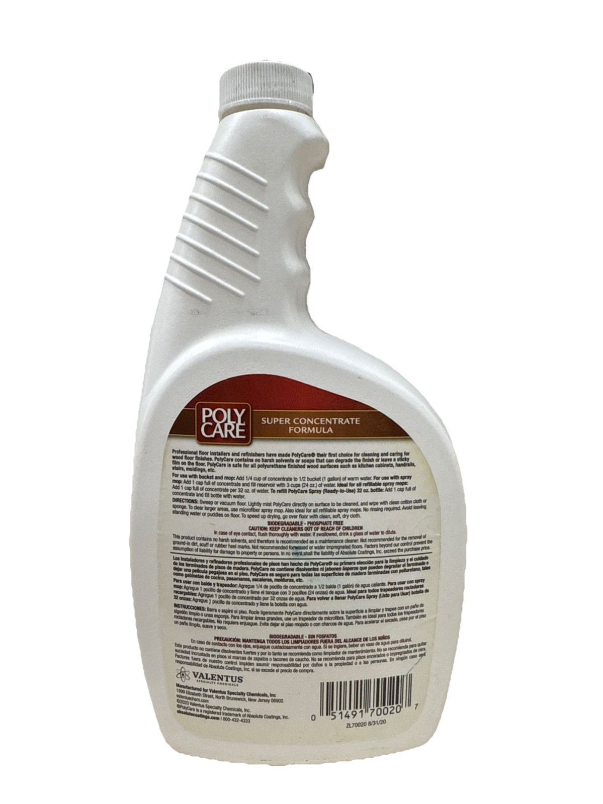 Poly Care - Floor Cleaner, 20-Oz