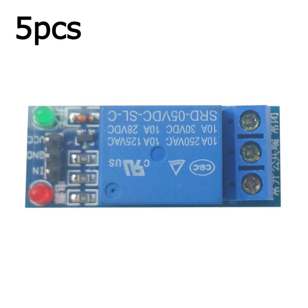 Efficient Single Channel Relay Module for Arduino For Raspberry Pi (5PCS)