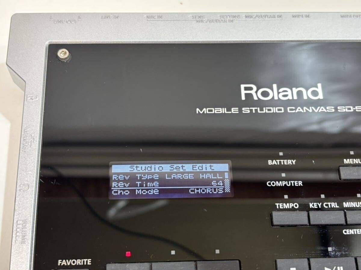 Roland SD-50 Mobile Studio Canvas MIDI Sound Module MIDI Interface