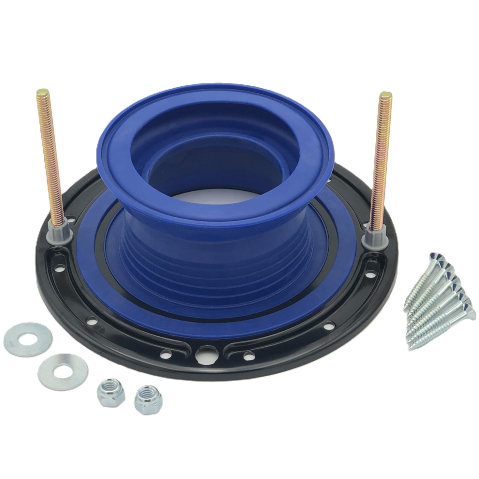 Toilet Flange Repair Kit: Complete Toilet Seal Repair,  Wax Free Rubber Gasket