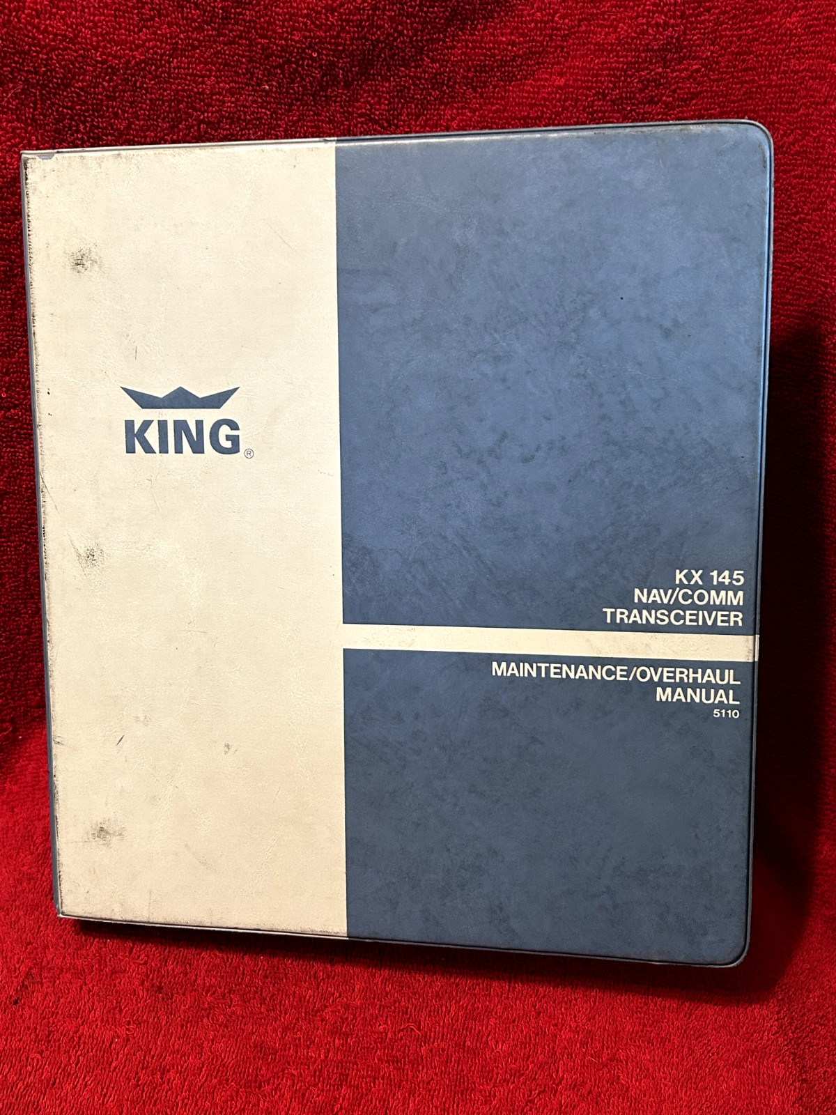 KING KX 145 NAV/COMM MAINTENANCE/OVERHAUL/INSTALLATION MANUAL 006-5110-01