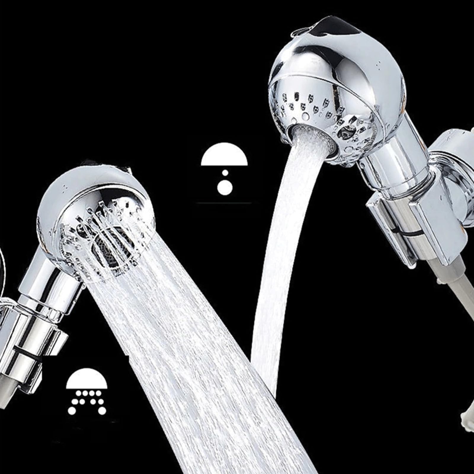 Sink Faucet Sprayer Attachment - Salon Spherical Head Top Control Button