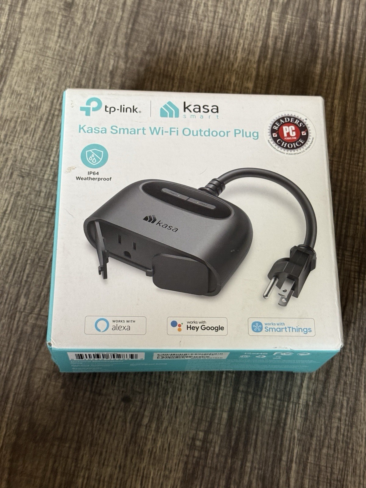 NEW Kasa Smart Wi-Fi Outdoor Plug IP64 Weatherproof