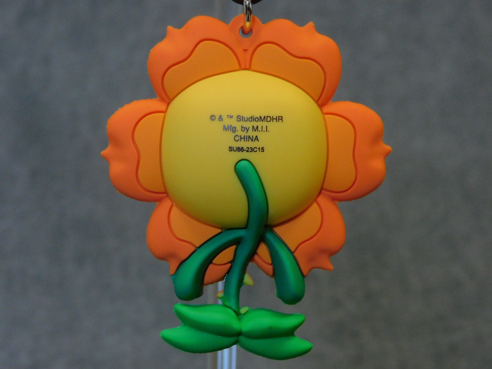 Cuphead NEW * Cagney Carnation Clip * Blind Bag Figural Keychain Monogram Game