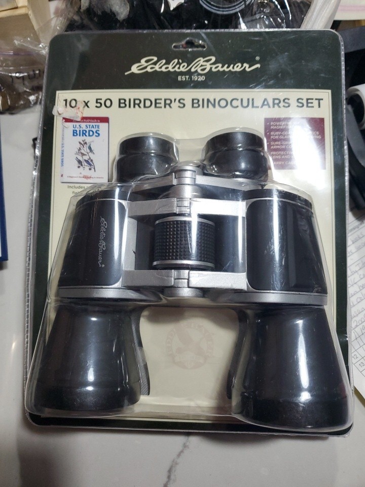 Vintage Eddie Bauer 10 X 50 Birder's Binocular Set