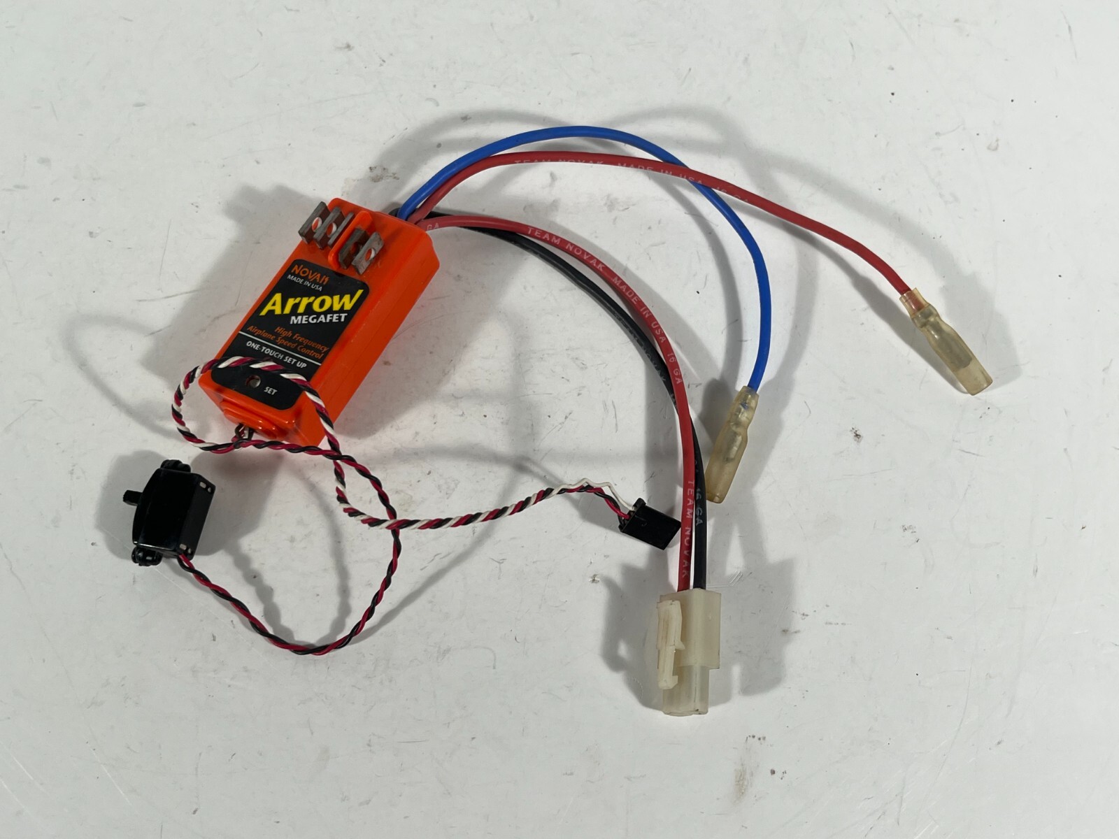 Vintage Novak Arrow ESC Vintage RC Airplane Brushed ESC, Free Shipping