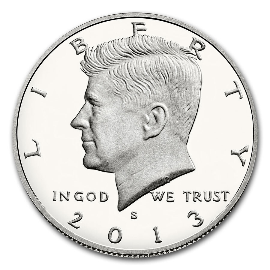 2013-S Kennedy Half Dollar Gem Proof