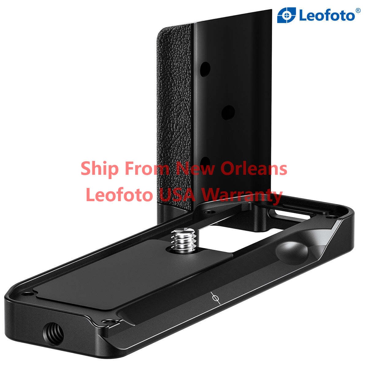 Leofoto LPF-X-M5 L Plate for Fujifilm X-M5 | Arca Compatible (Black/Silver)