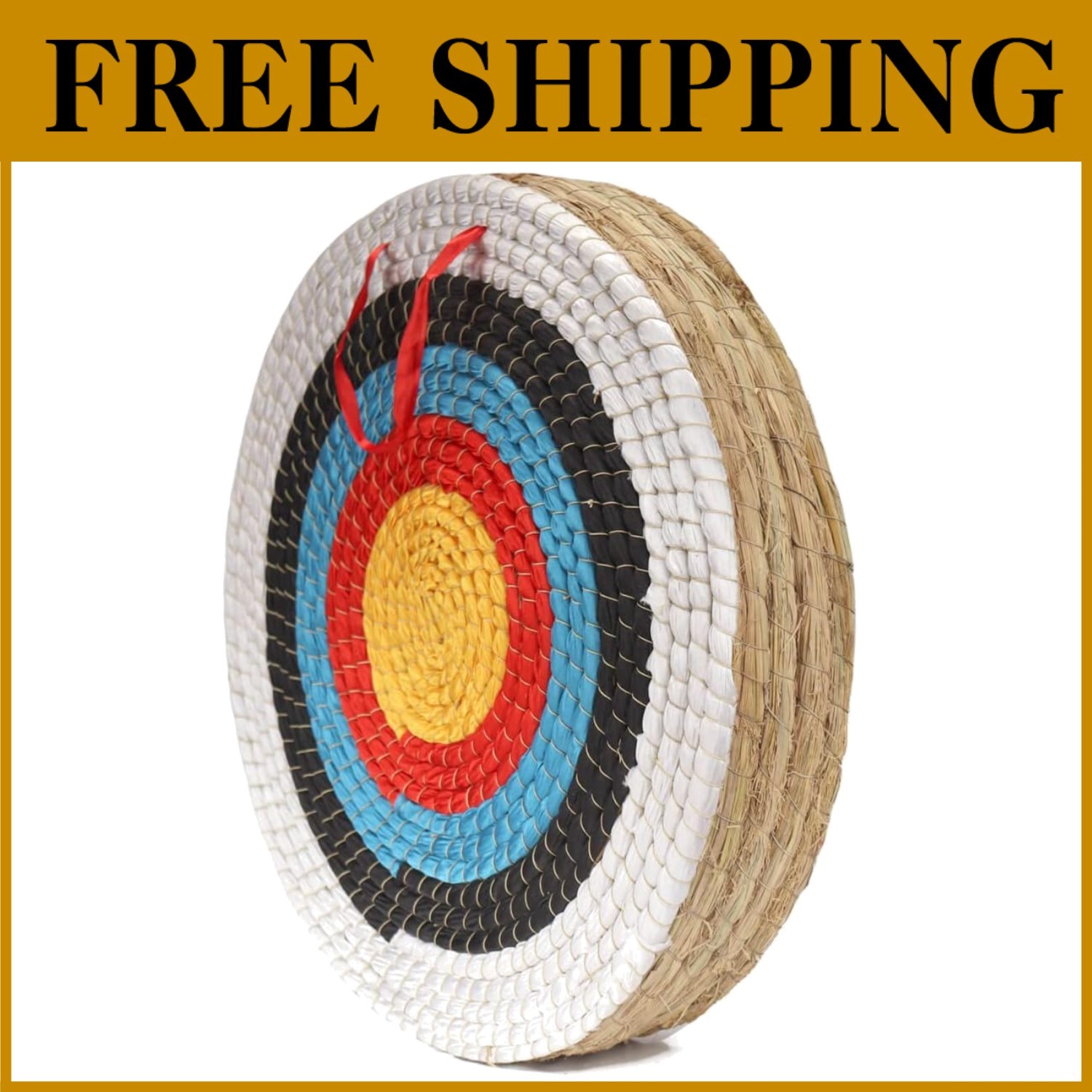Traditional Bow Arrow Target - Backyard Straw Target
