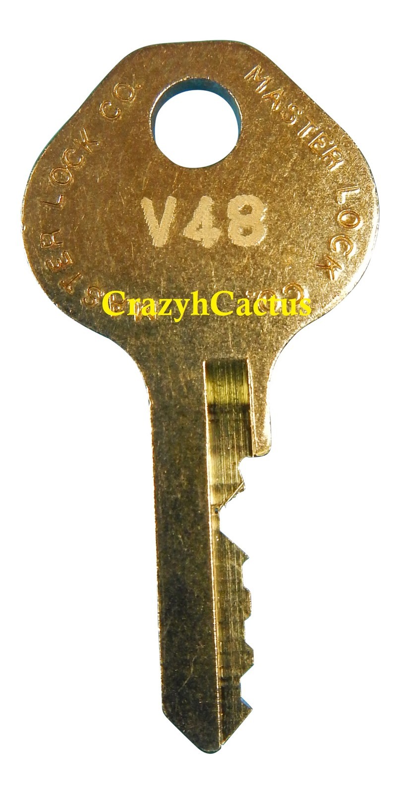 Master Lock Padlock 1525 1585 2010 2076 Control Key OEM Original Master Key V48