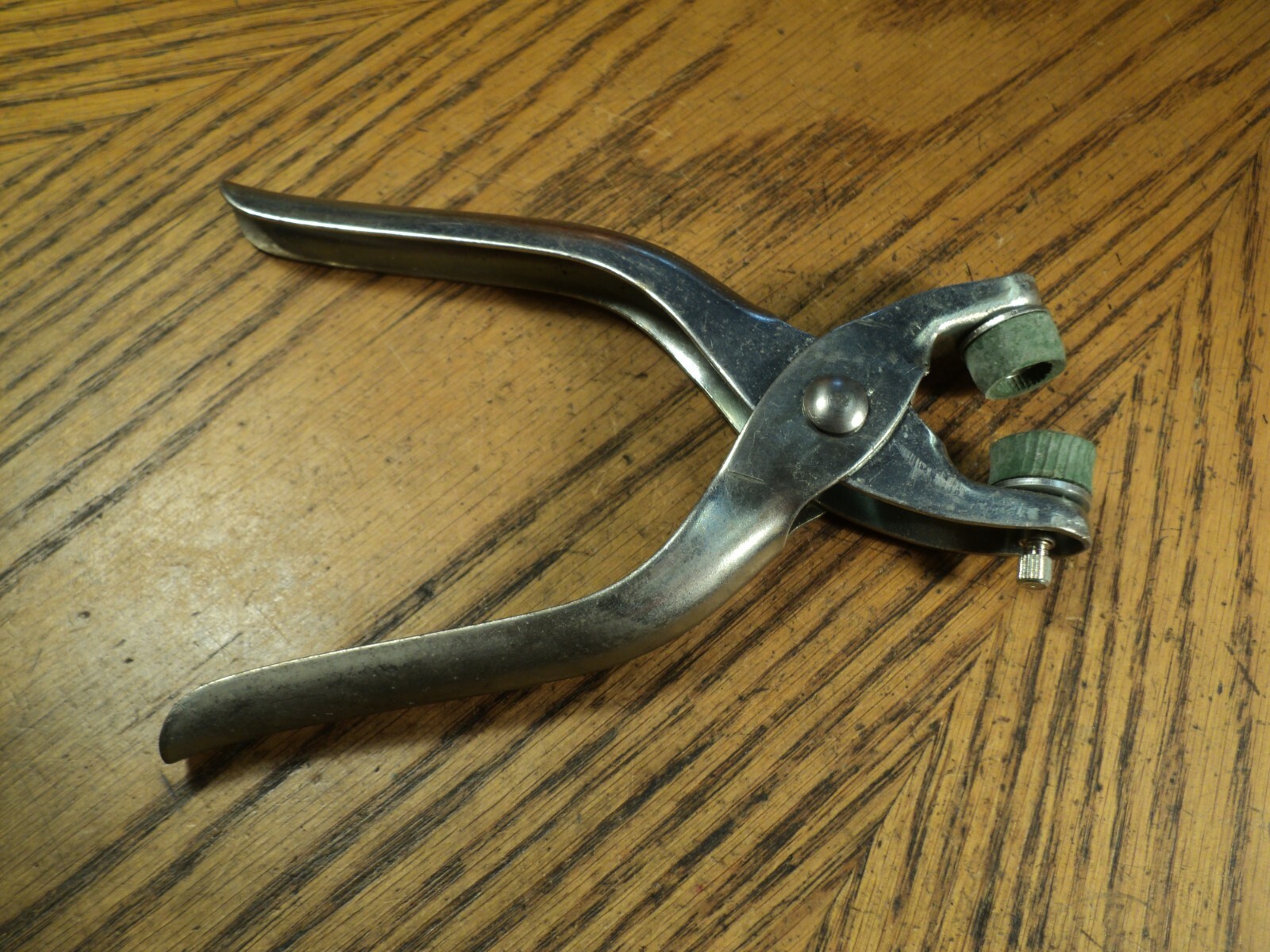 Vintage Crimping Craft Tool w/ Adjustment  Screw    5-7/8" Long  Japan
