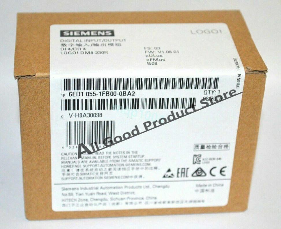 1PCS SIEMENS 6ED1055-1FB00-0BA2 PLC Module New In Box Fast Shipping