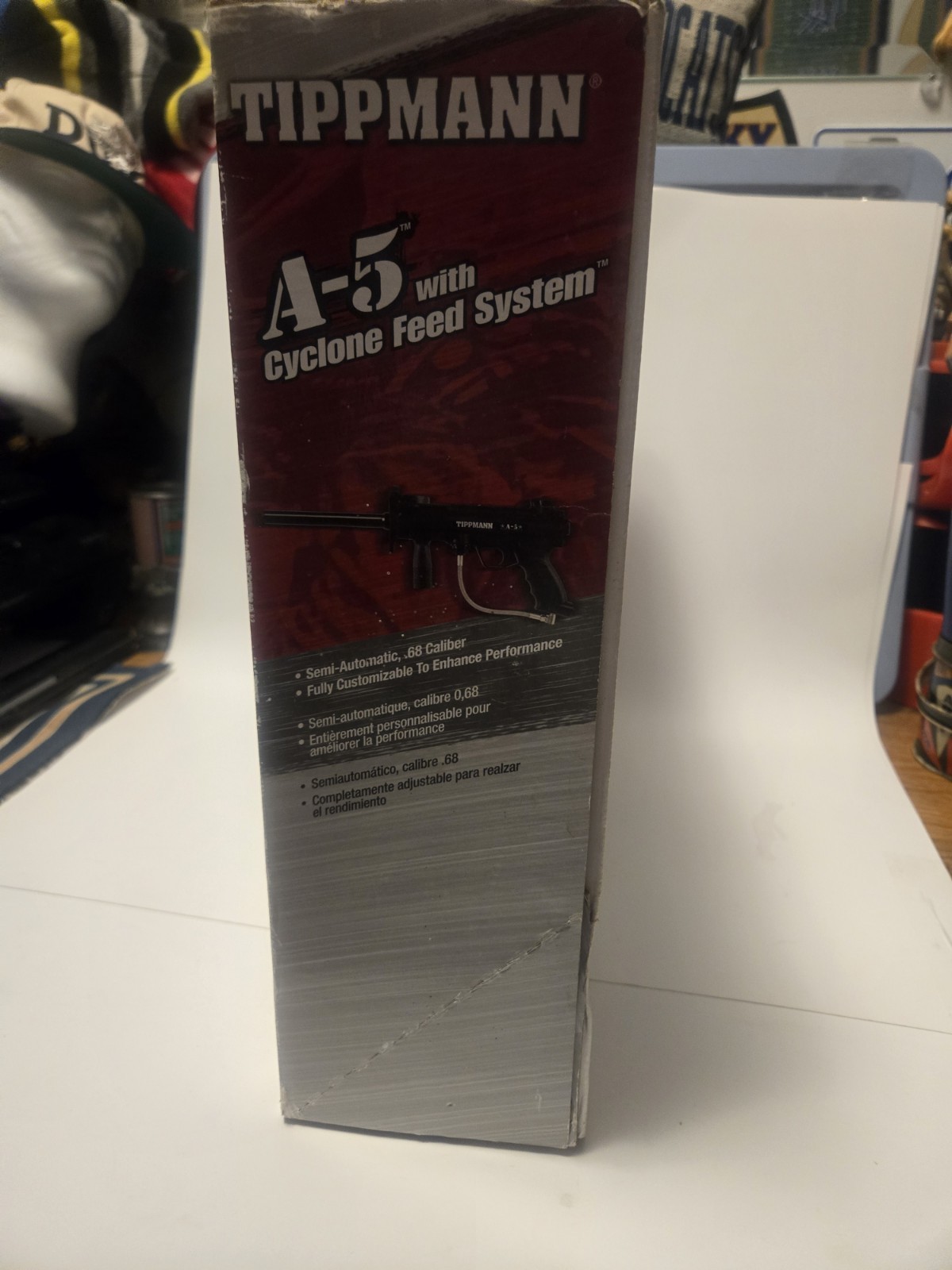 Tippmann A-5 With Cyclone Feed System Paintball Gun
