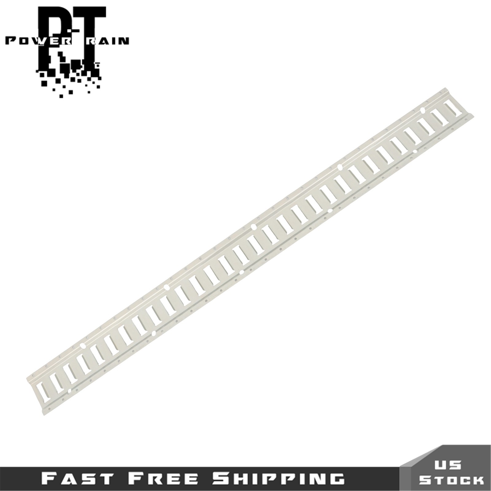 8x 5' Galvanized E-Track for Enclosed Trailers Cargo Trucks Vans Haulers