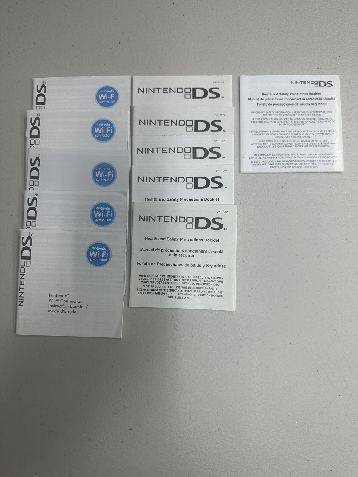 Nintendo DS Inserts Lot- Free Shipping!