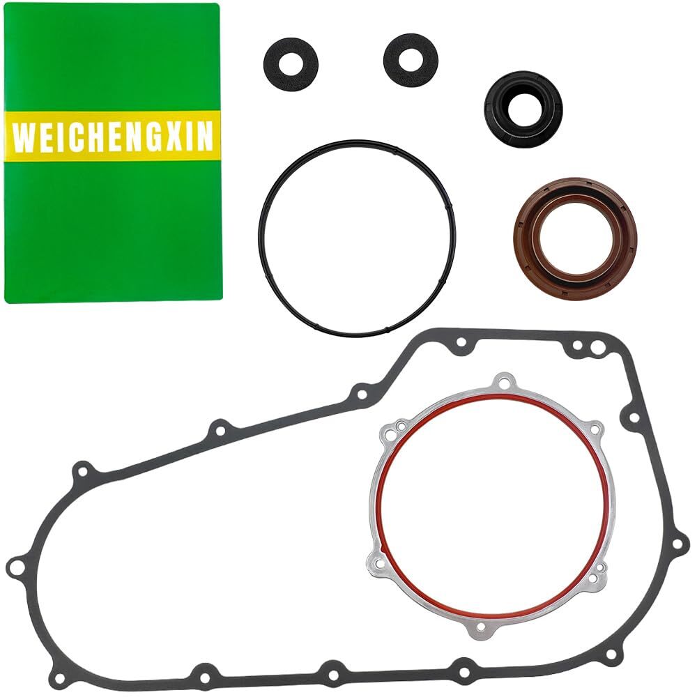 Complete Primary Gasket Kit for Softail & Dyna 07-16 Premium Foamet Material ...