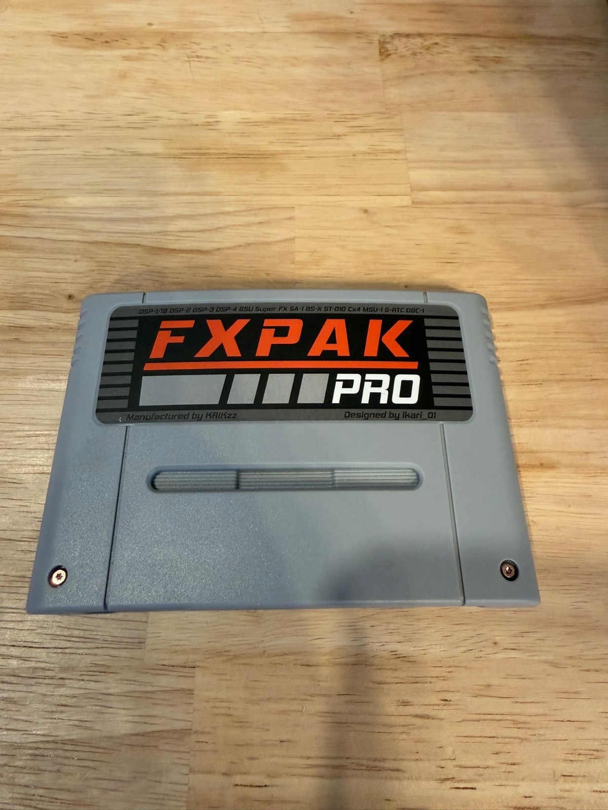 Krikzz FX Pak Pro Everdrive Flashcart - SNES Super Nintendo