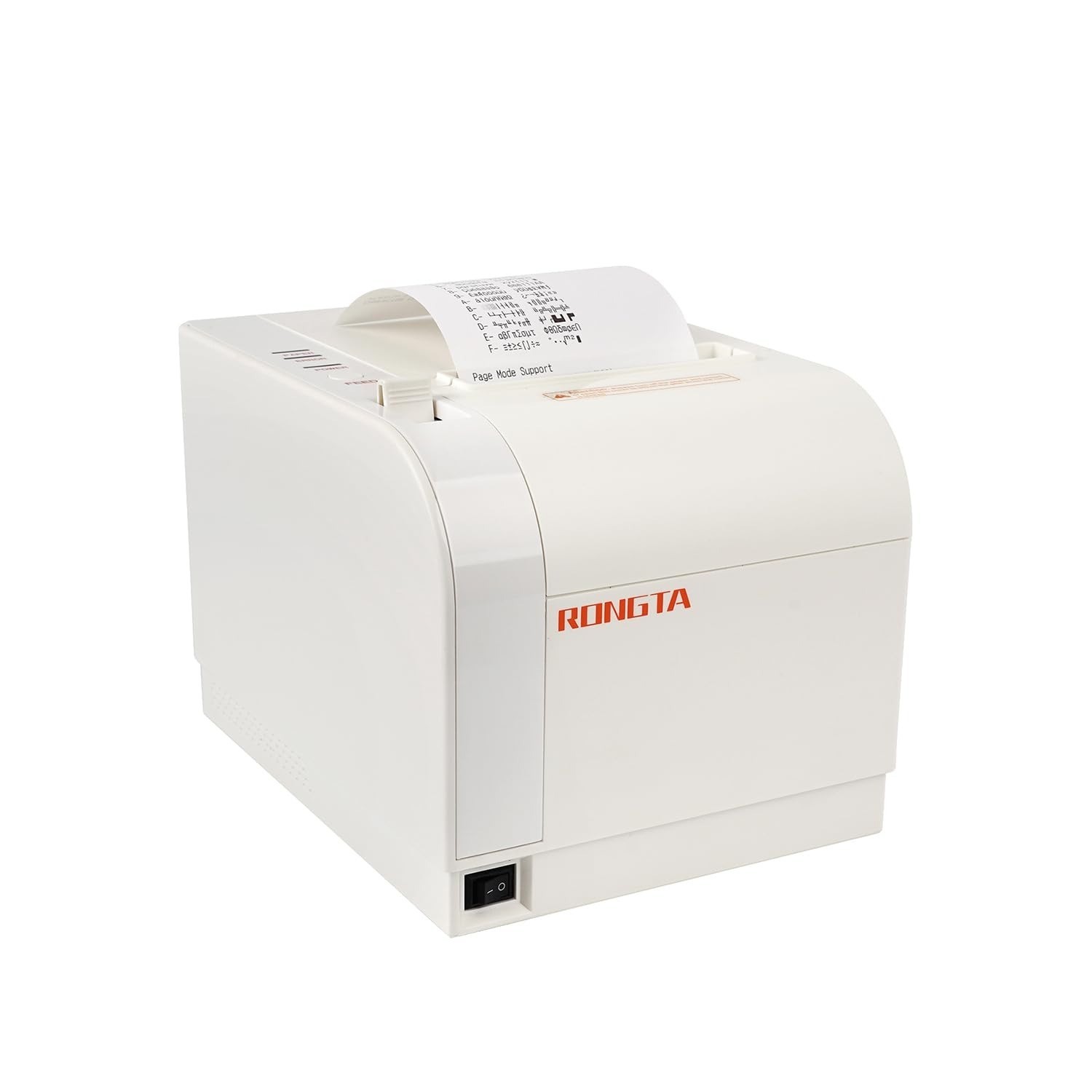 80mm Thermal POS Receipt Printer Black | Auto Cutter, USB, Ethernet