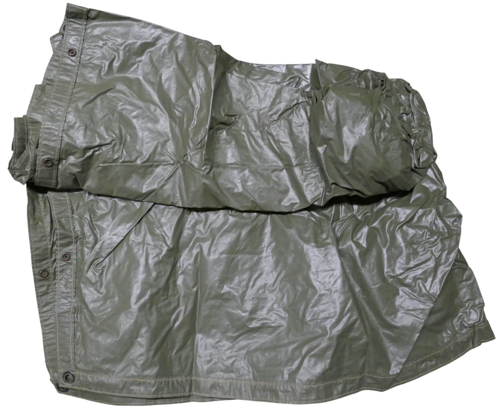 US 1961 Coated Nylon Poncho