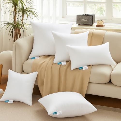 18 x 18 Throw Pillow Inserts - Soft, Plush & 18x18 Inch (Pack of 2) 2