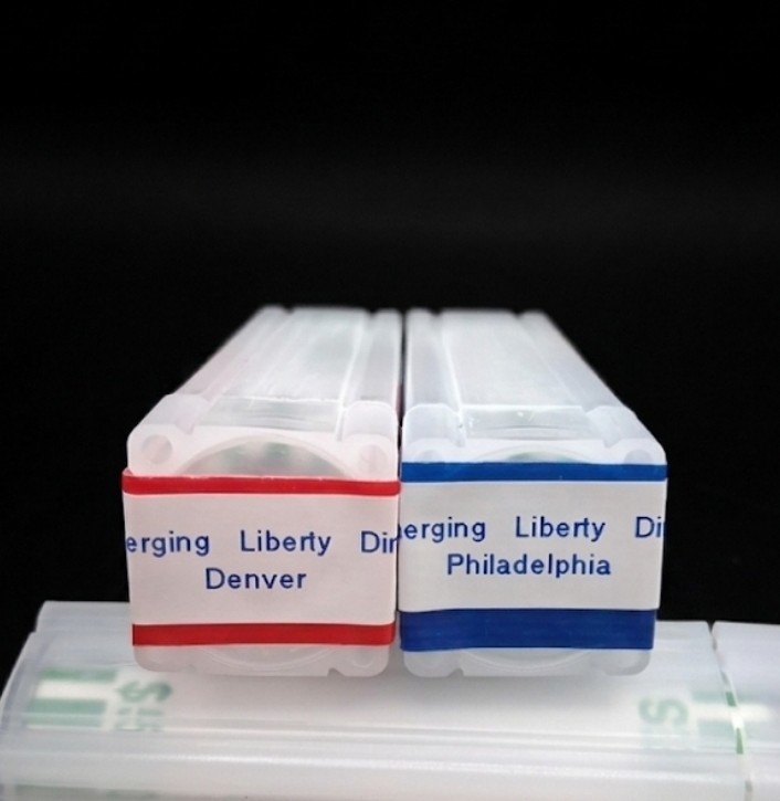 2026 P + D SemiQ Emerging Liberty Dime 2x $5 Roll 100 Coins - IN HAND