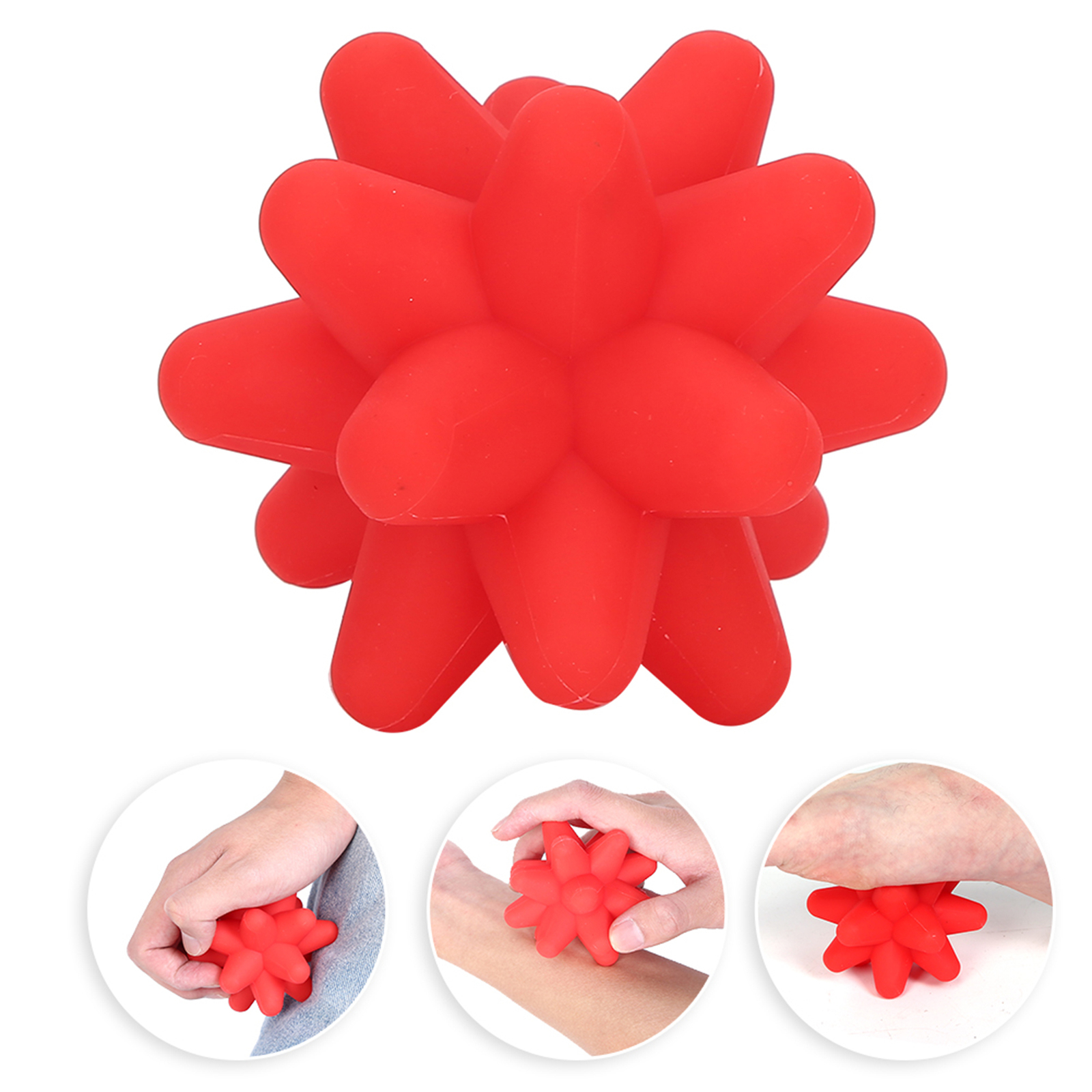 2 Colors Acupoint Massage Ball Muscle Release Deep Tissue Massage Silicone