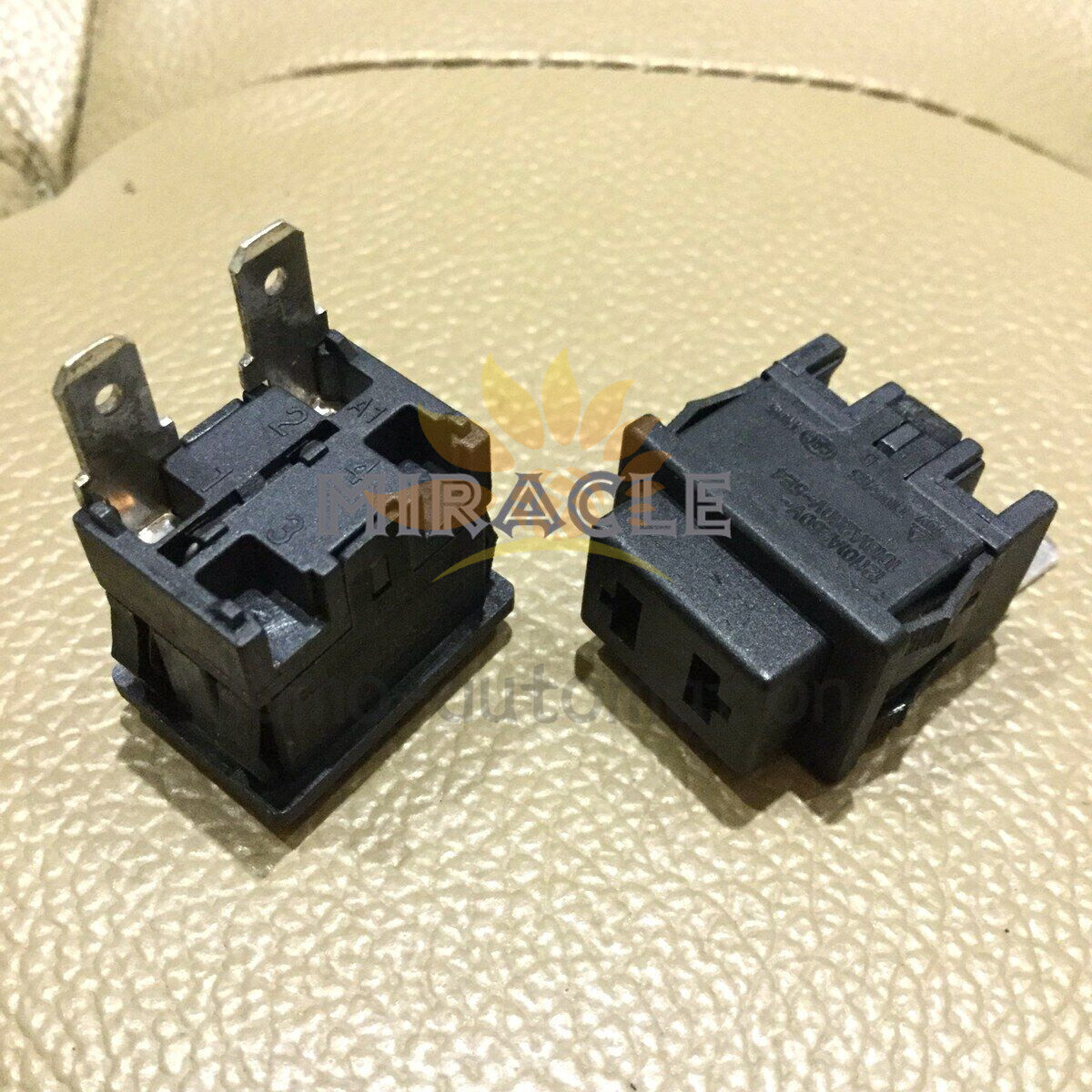 New 1Pcs NOVA KAN-L6 Power On Off Switch Pushbutton 2 Pins 16/8A 125/250VAC