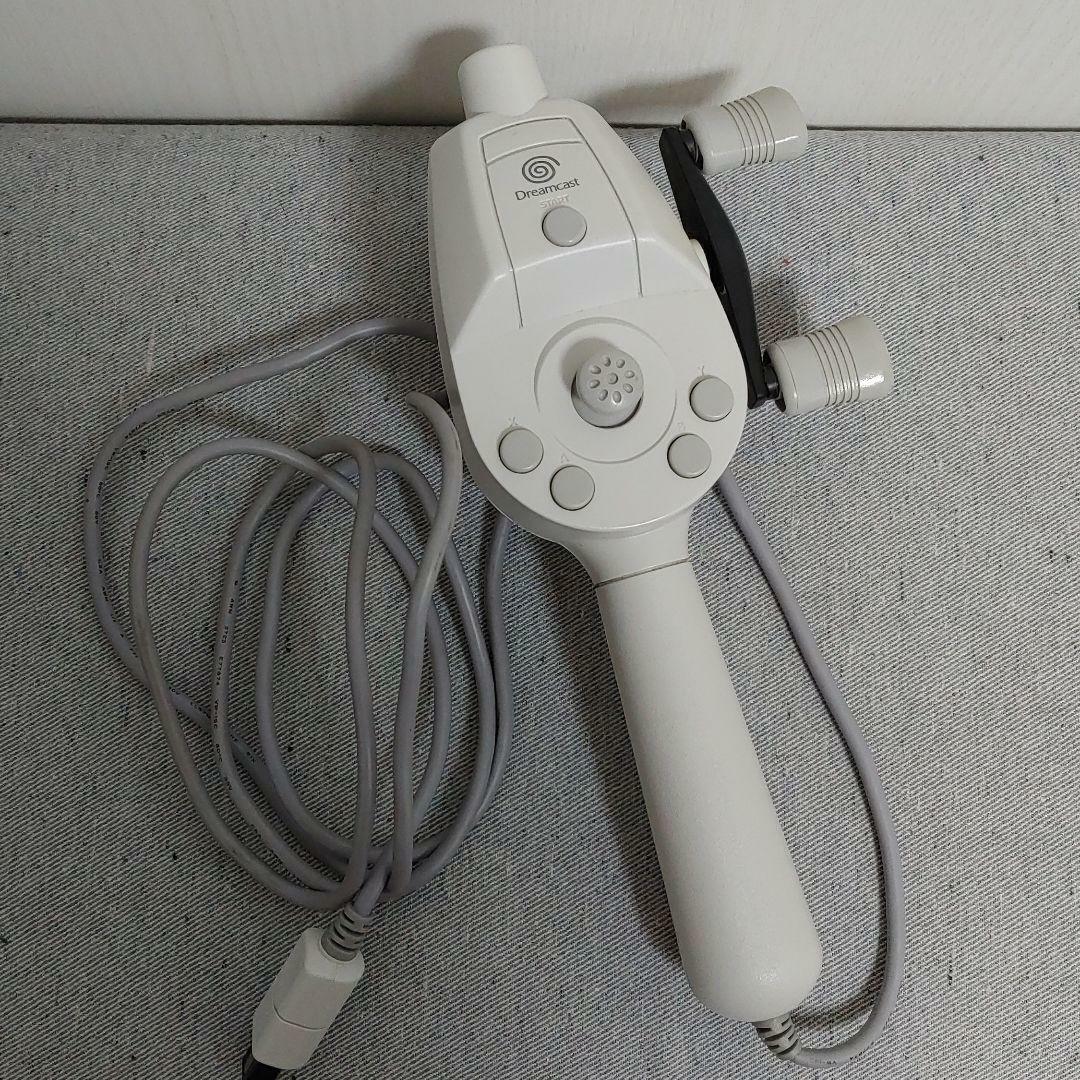 Sega Dreamcast DC ASCII Fishing Rod Controller HKT-8700 Working