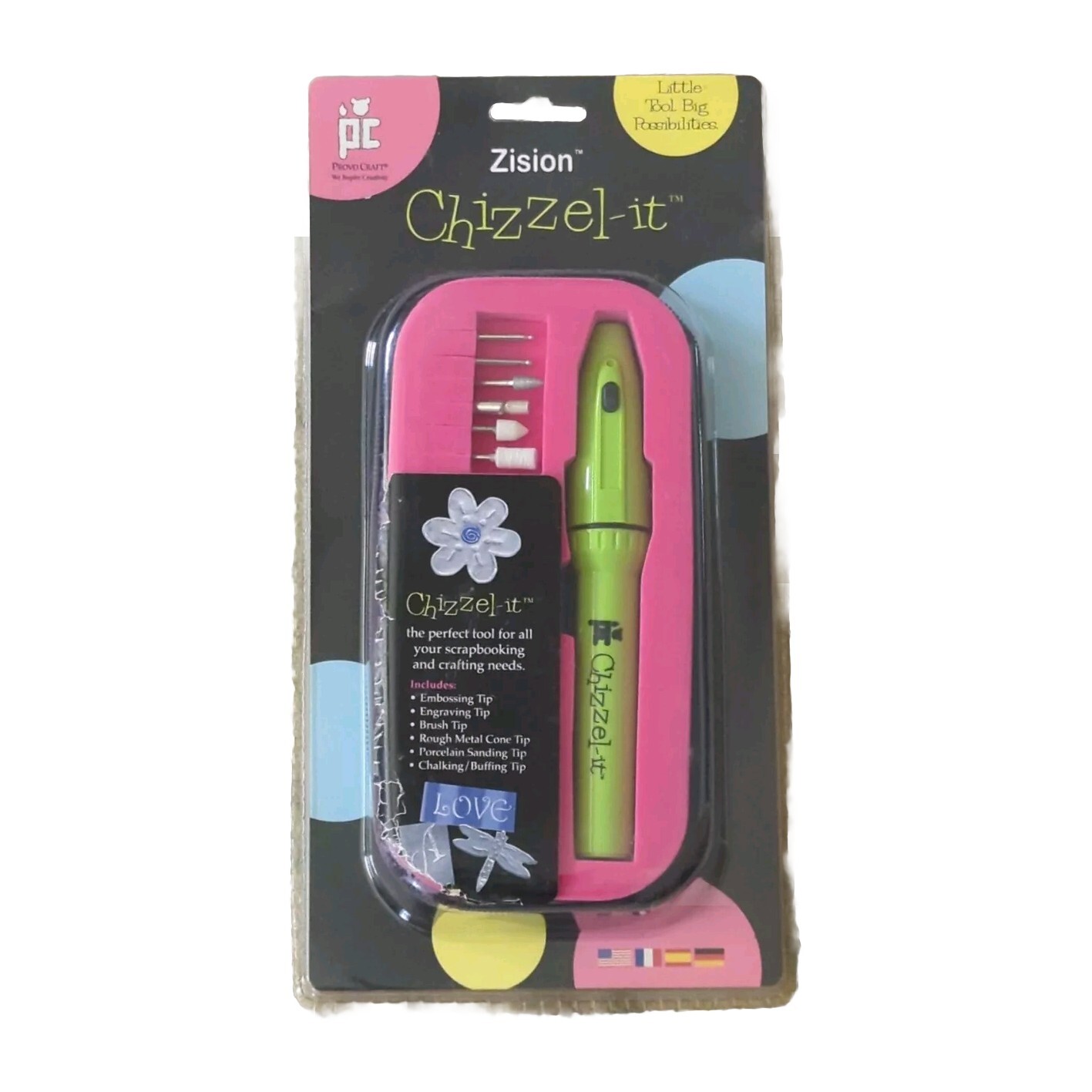 Chizzel-It Tool by Provo for crafting--BRAND NEW! STILL SEALED! Vintage 2004