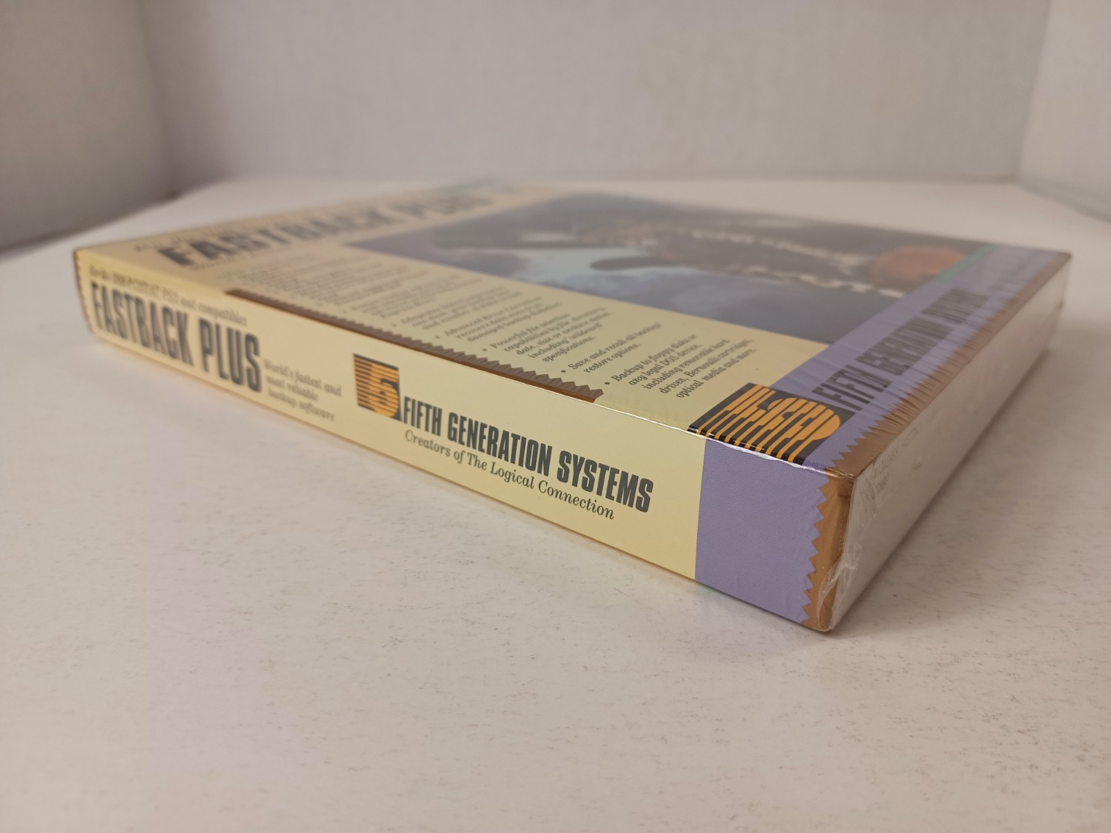 Fastback Plus Version 3.0 IBM-PC XT AT PS/2 PC Computer Software Program NOS
