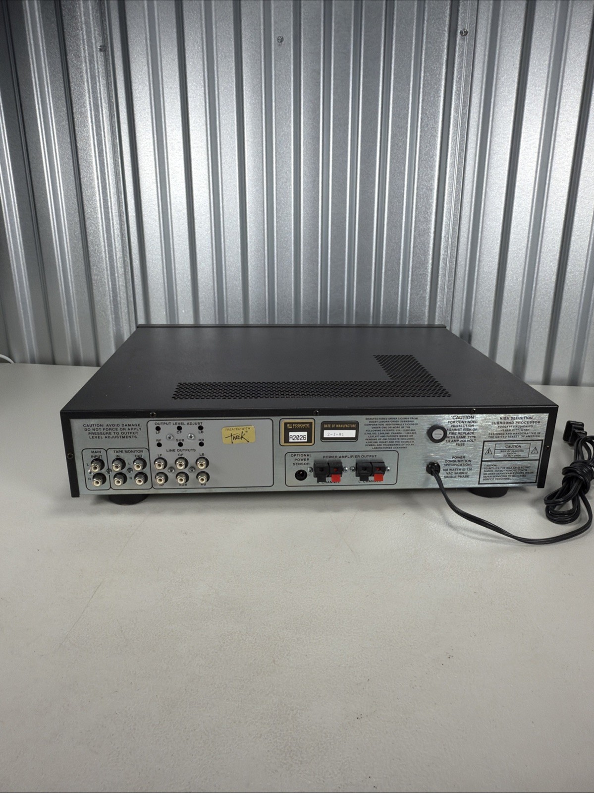 Fosgate Audionics Pro Plus Surround Processor DSL ONE - No Remote