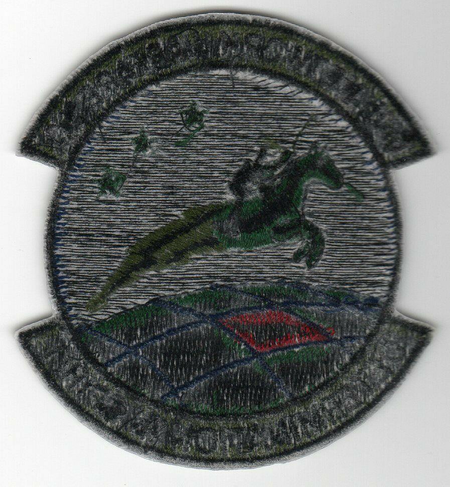 USAF 68TH Warfare SQ Shoulder Patch Determination In Spirit Subdued