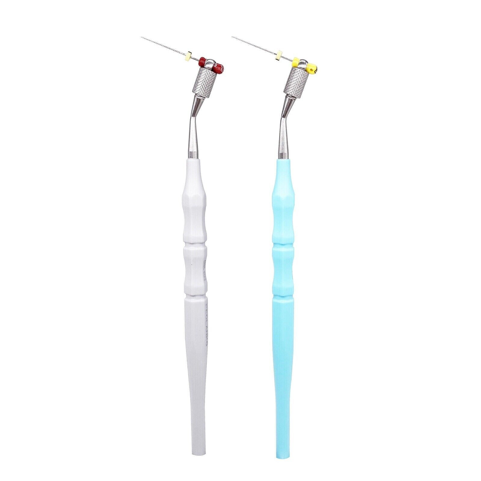 Dental Endodontic Endo File Holder K-Files Handle Canal Clip Teeth 2 Colors