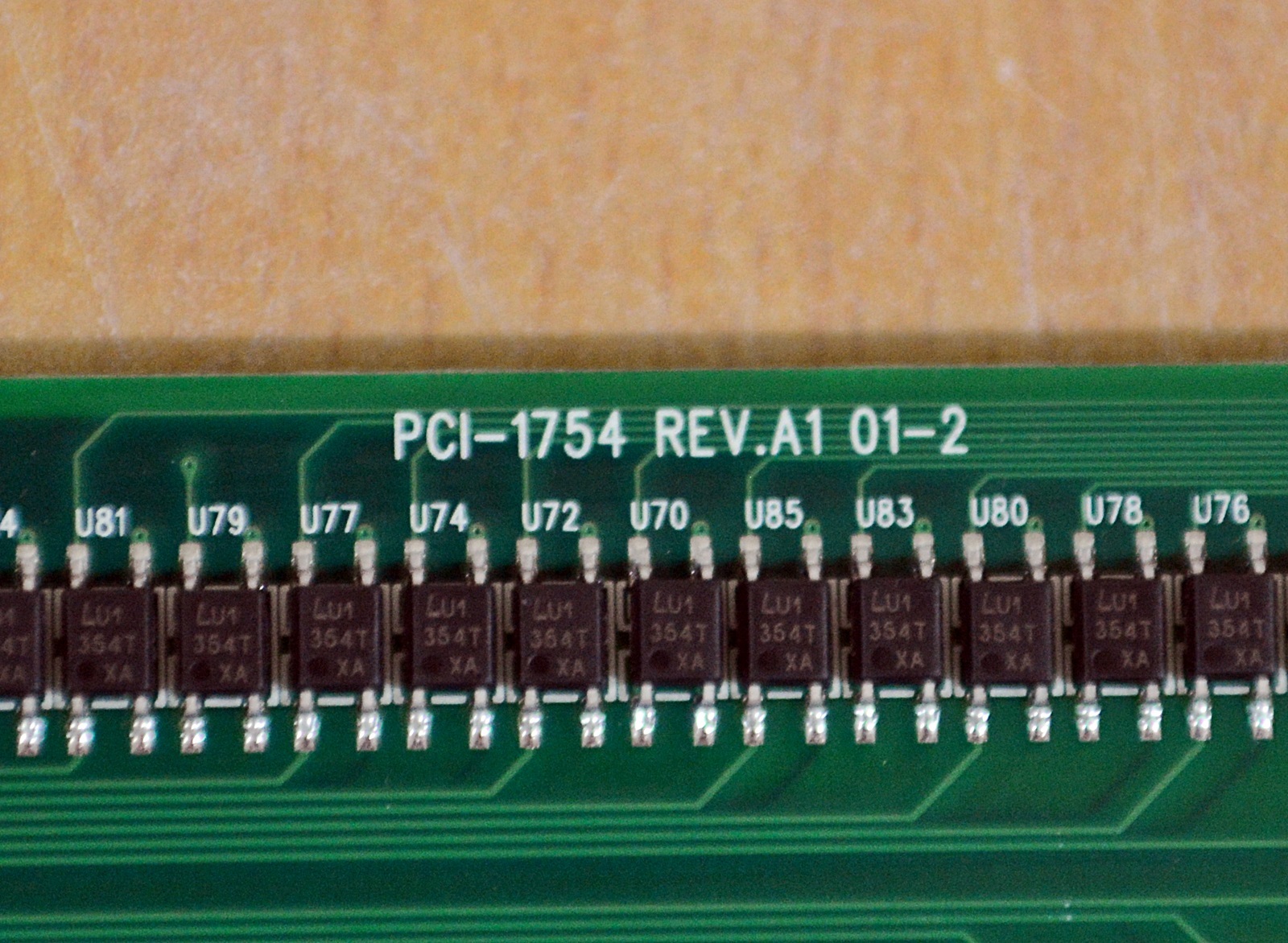 Advantech PCI Board PCI-1754 Rev.A1 01-2 free ship