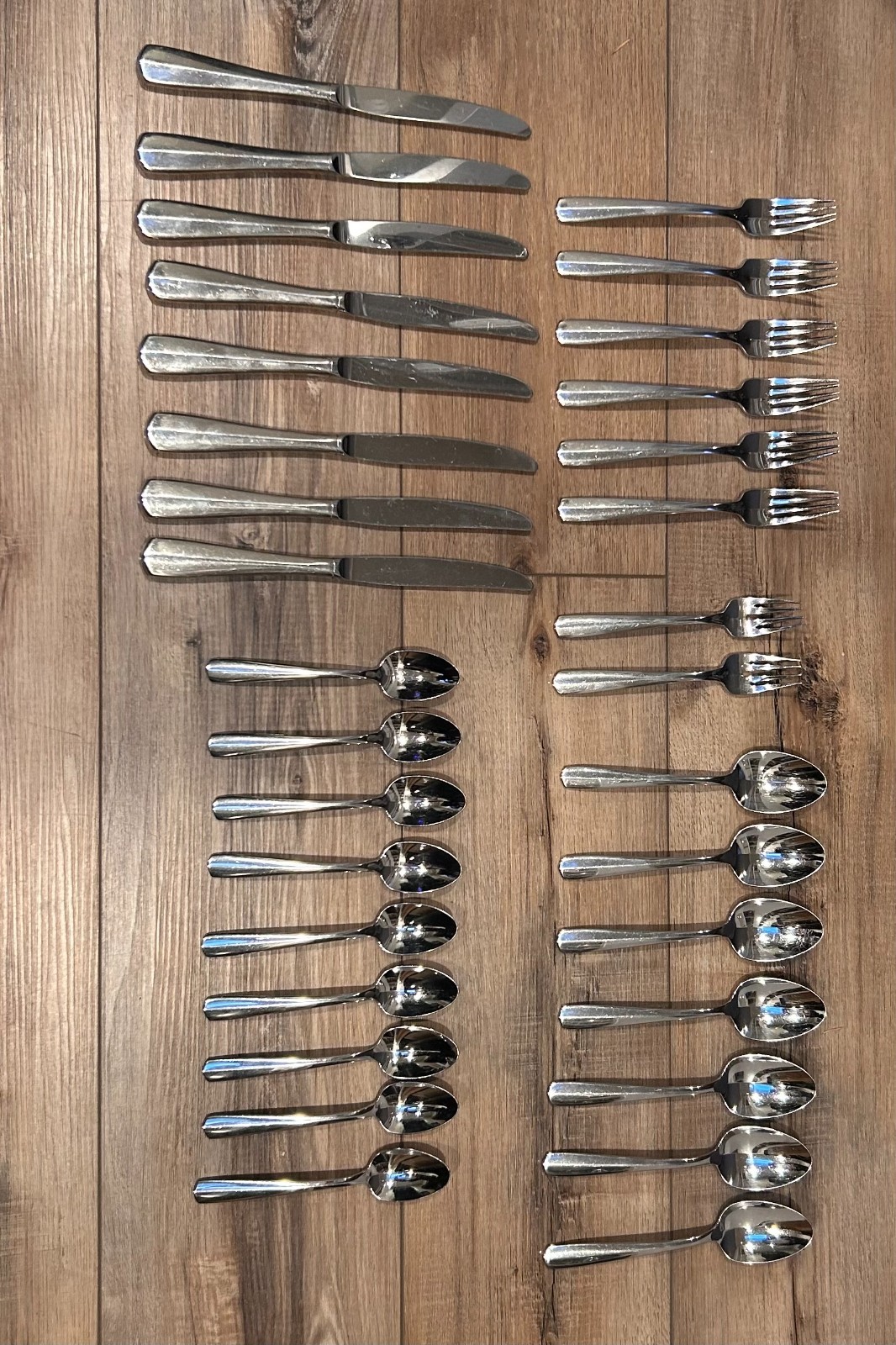 Oneida Equator Solid Stainless Steel Polished Used