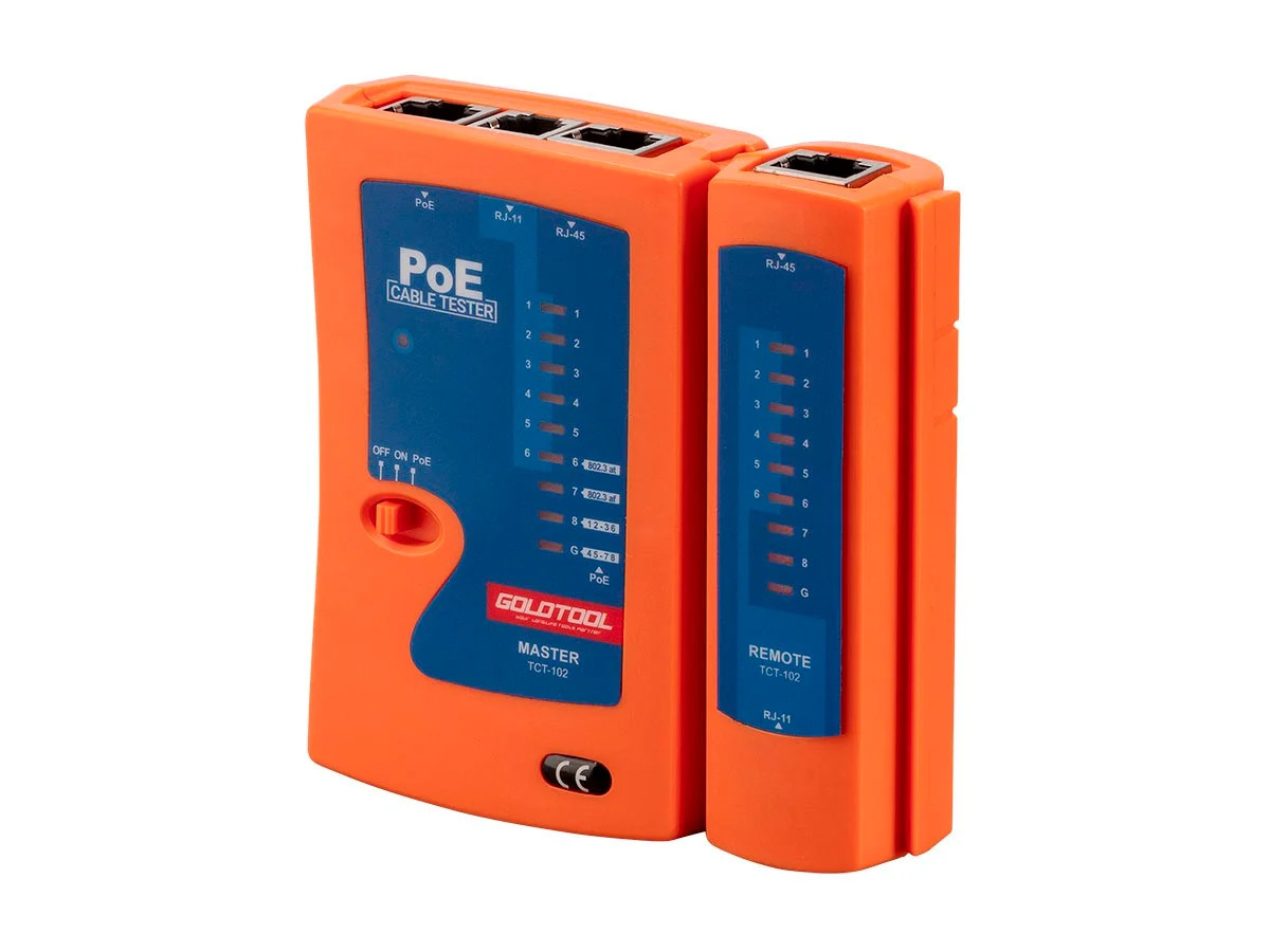 Monoprice Combo Function Cable Tester and Power over Ethernet (PoE) Finder