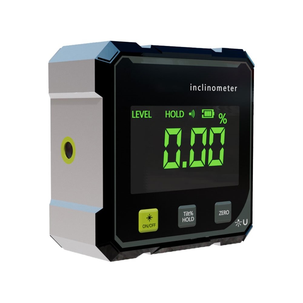 Digital Angle Finder with Electronic Laser 4-Side Magnetic Angle Gauge US